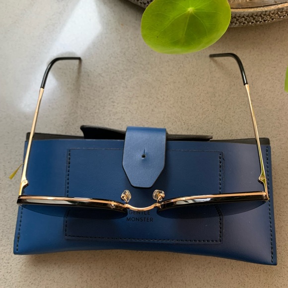 Authentic Gentle Monster Sunglasses - Flatba Bi Bi 01 (Unisex) - Picture 3 of 7